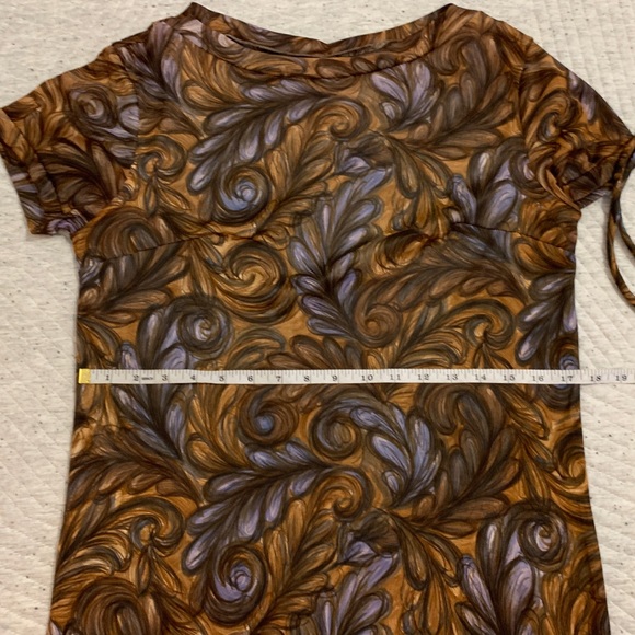 1940s abstract dress - Picture 9 of 10